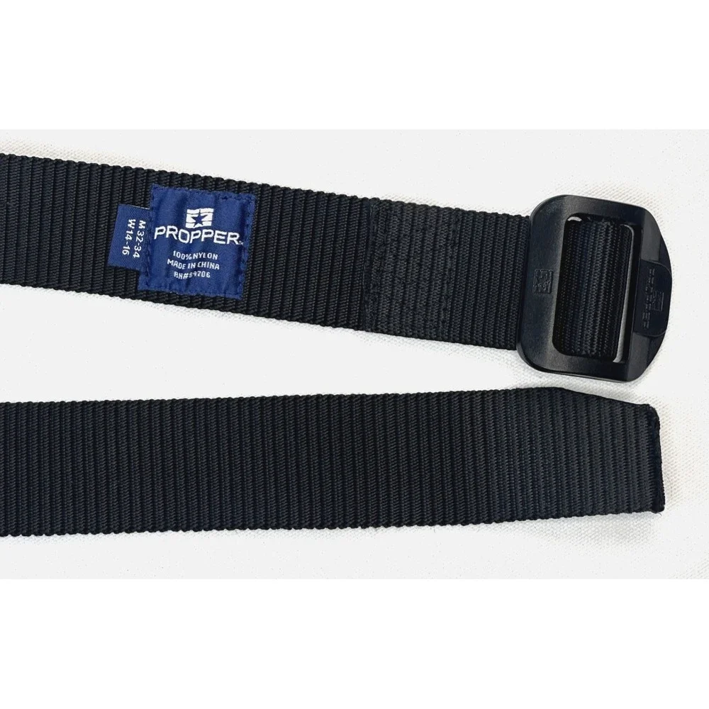 Propper F5603 Black Nylon Tactical Belt 1.5in Wide Medium Duty Belt 32-34 M